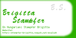 brigitta stampfer business card